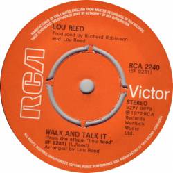 Lou Reed : Walk and Talk It